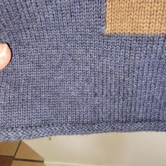 Pendleton Cardigan Imnaha Southwestern Print Wool Blend Sweater Size Petite Lrg - Picture 3 of 6